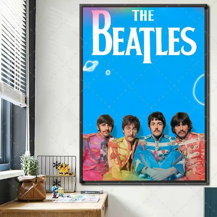 Affiches et impressions murales de groupe The B-Beatles, images d'art pour chambre à coucher moderne