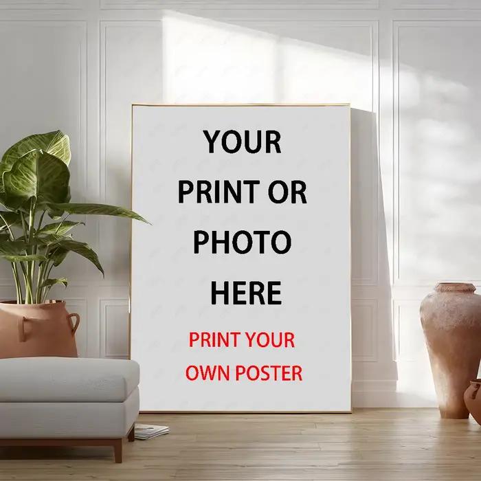 Bricolage imprimer vos photos spéciales affiche personnalisée mur art impression art adapté au salon