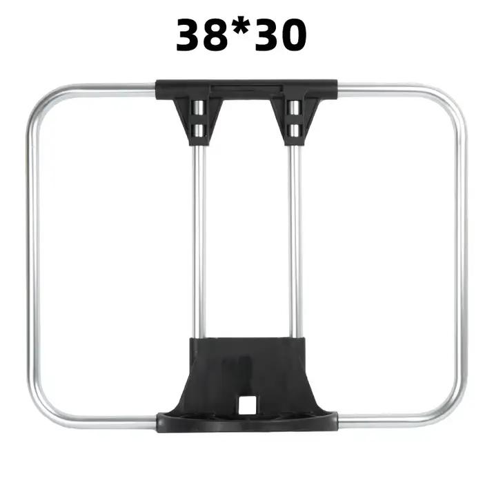 Cadre de sac avant pour supports de vélo Brompton, bloc de support de cadre de sac plat en alliage d