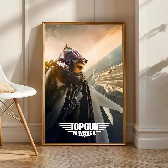 Affiche personnalisée Epic T-Top Gun MaverickS, affiche en PP personnalisée, autocollant mural épais