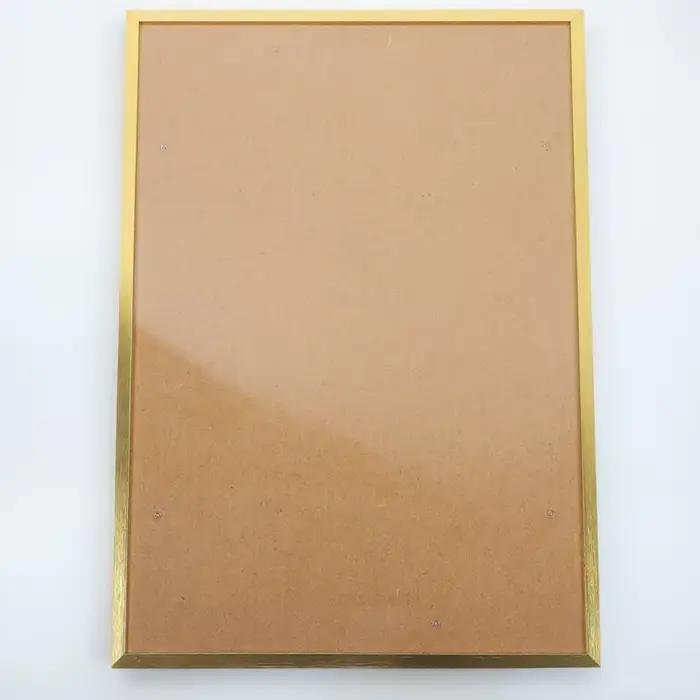 Cadre A3 doré 30x42 cm, pour Photos, affiches, décoration artistique murale, affichage suspendu, pho