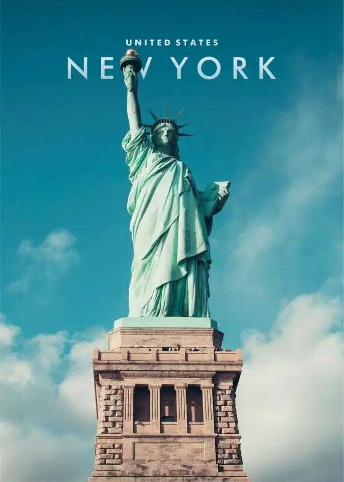Affiches sur toile avec coordonnées de la ville de New York, paysages urbains célèbres, peintures et