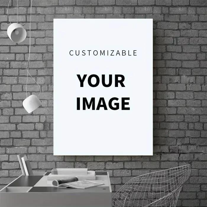 Poster sur toile personnalisé, art mural personnalisé avec vos photos, photos personnalisées de fami