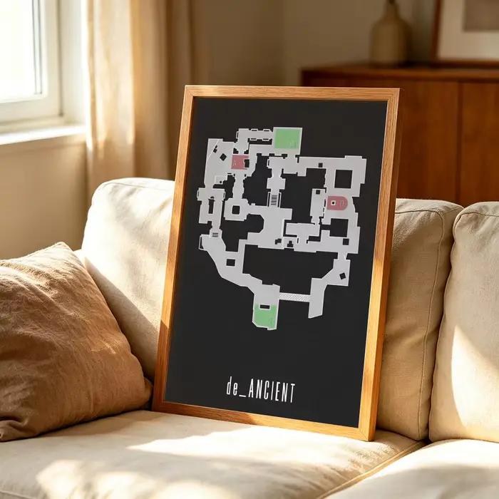 Affiche d'art sur toile de qualité supérieure, peinture murale neutre chic pour la décoration de la 