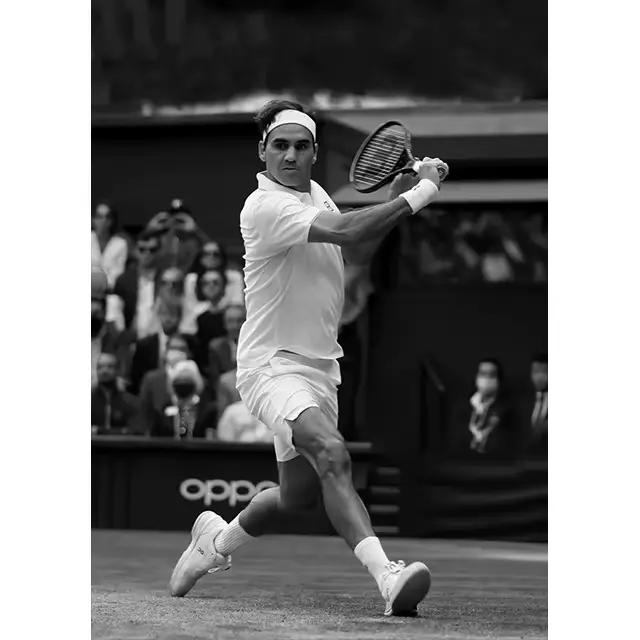 Moderne Monde Tennis Mur Art Rafael Nadal Roger Federer Huile Sur Toile Affiches Et Impressions Salo