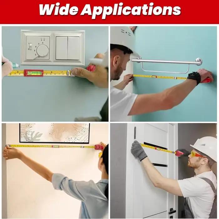A02F-outils de suspension de photos tout en 1, cintre avec cadre photo, règle de niveau, Kit de susp