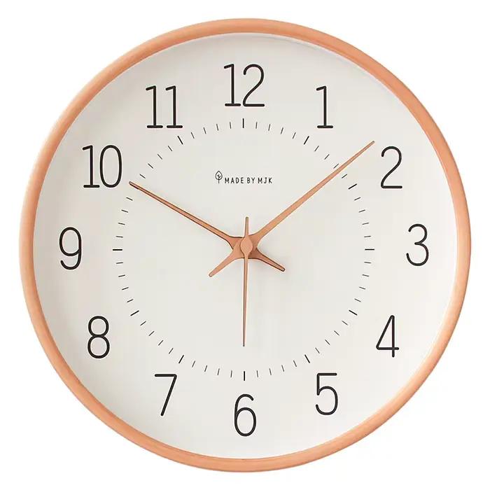 Salon moderne horloge murale en bois chambre maison décoration murale articles horloge horloges à Qu
