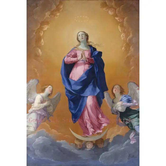 Peinture en gros sur toile | Peinture imprimée, # TOP religion, ART, Guido Reni Madonna, la Concepti