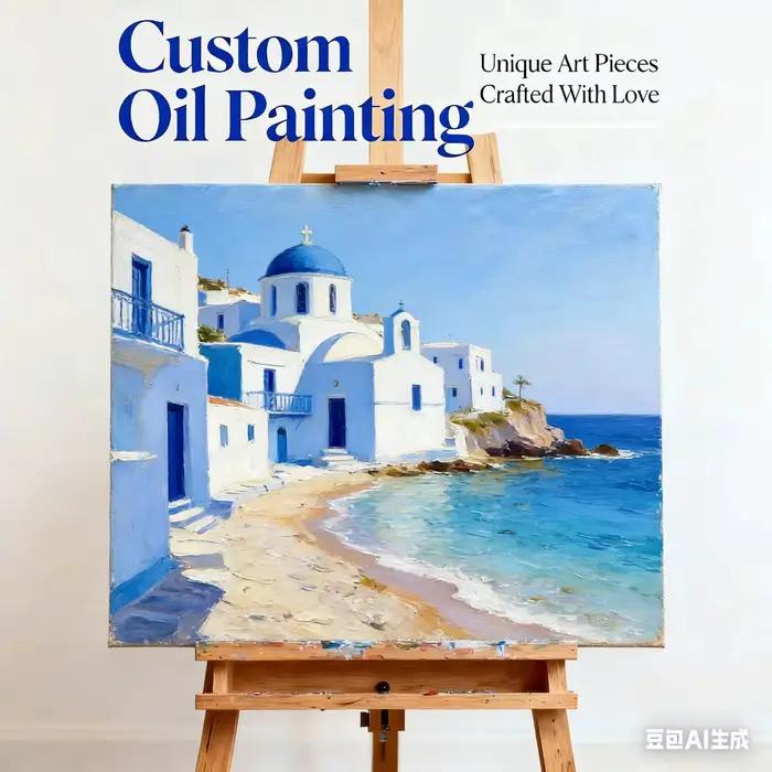 Peinture à l'huile abstraite, paysagère, portrait, 100% faite à la main sur toile, art mural, comman