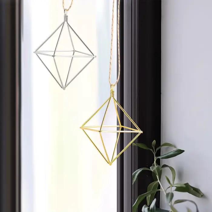 Fil D.lique Géométrique Or et Argent, Décoration pour la Maison, ixde Mariage, Bricolage, Accessoire