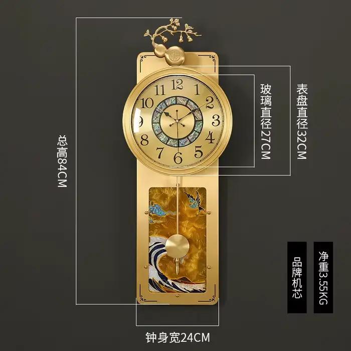 Horloge murale De bureau moderne esthétique Chic Unique italie horloge murale Style artistique Reloj