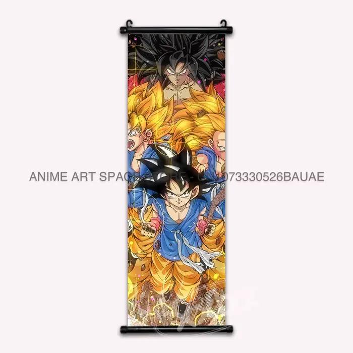 Peinture sur toile Dragon Ball Z, affiche Super Saisuperb, Kakarot, Kawaii Goku, dernier dessin anim