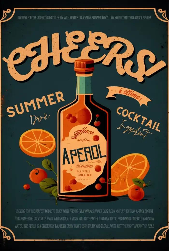 Affiche de Cocktail Rétro à Clicks, Peinture sur Toile, Art Mural, Vintage, Publicité, Martini, Bièr