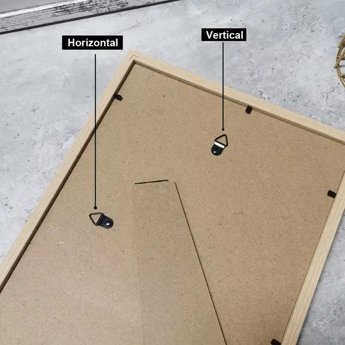 3 pièces cadres Photo en bois pour mur Photo 10X15 15X20 20X25 A4 cadre Photo support pour photos Ph