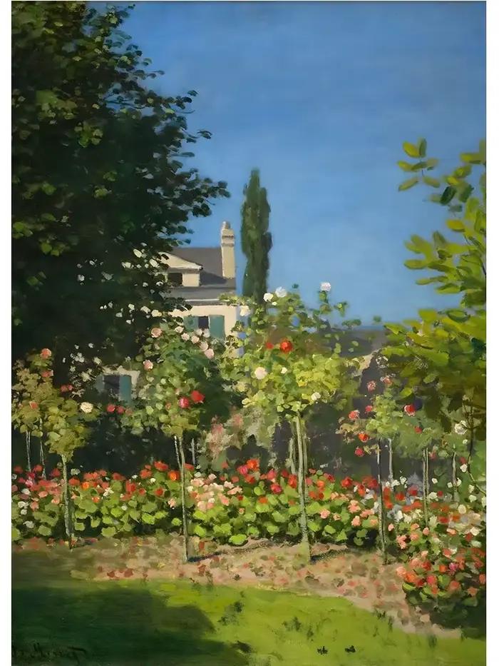 Kits de peinture à l'huile par numéros Vintage Claude Monet étanche étang Nature paysage mur Art pou