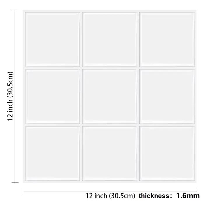 Autocollants de carrelage mural peler et coller, papier peint en vinyle imperméable, autocollant de 