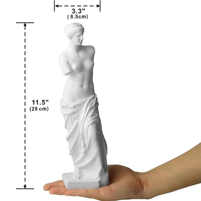 Figurine de la mythologie grecque en résine, Statue de Venus de Milo, Sculpture d'Afrodite, Figurine