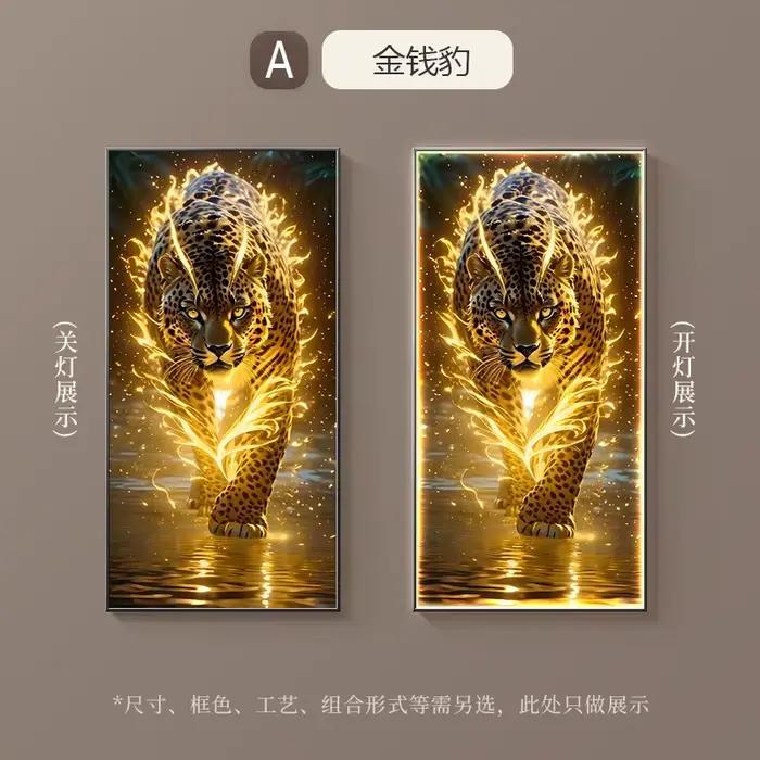 Nouvelle peinture décorative de style chinois pour hall d'entrée avec une bonne symbolique, vase, sa