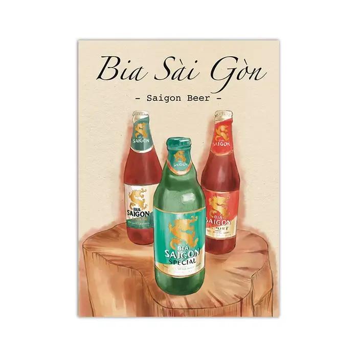 Impressions d'art alimentaire du Vietnam, affiches de Banh Mi Pho, Cuisine de Foodie, peinture sur t