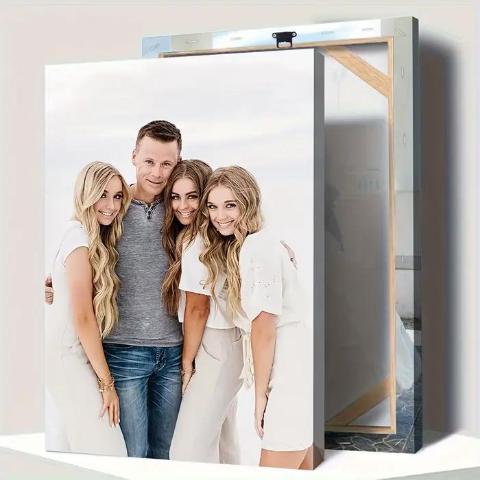 Impression de photos personnalisées sur toile encadrée, décoration intérieure, affiche personnalisée