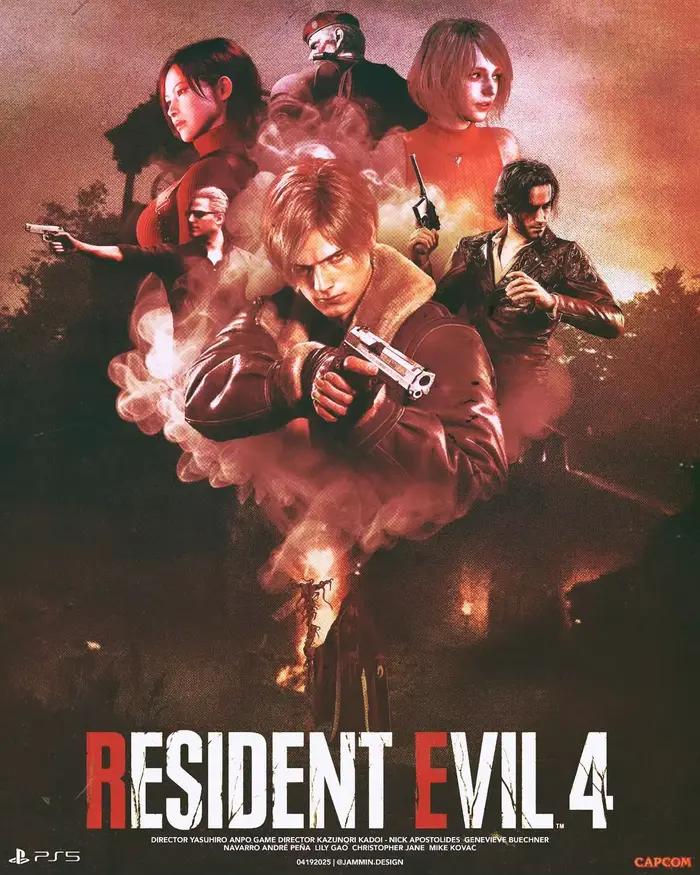 Resident-Evil – affiche de jeu imprimée pour garçons, salle de jeux, chambre à coucher, décoration d