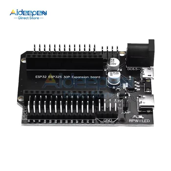 ESP32 DEVKIT V1 panneau d'alimentation ESP32 30P carte d'alimentation 2.4 GHz WIFI + CPU double cœur