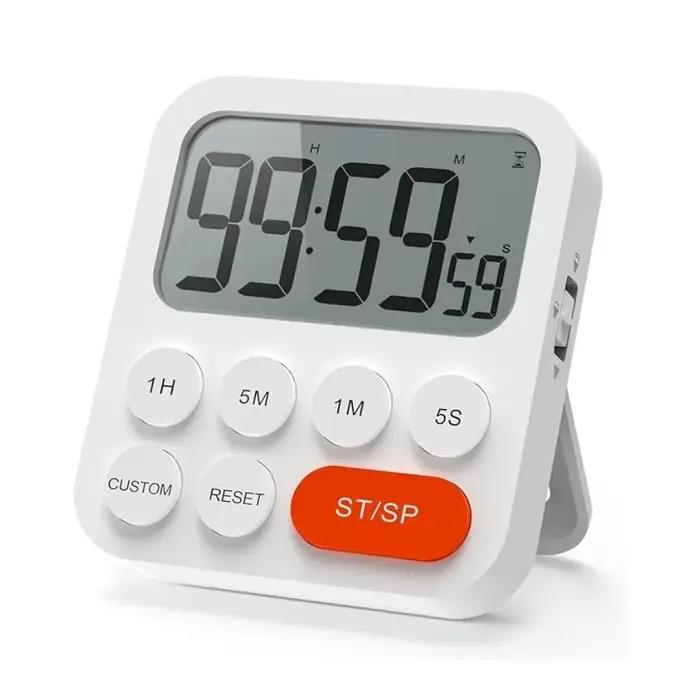 Minuterie numérique LCD, compte à rebours, chronomètre, cuisine à domicile, horloge de cuisine, minu