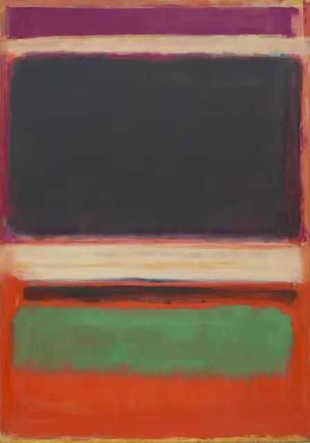 Peinture sur toile abstraite Mark Rothko, 1 pièce, affiche d'art moderne et imprimés, images murales