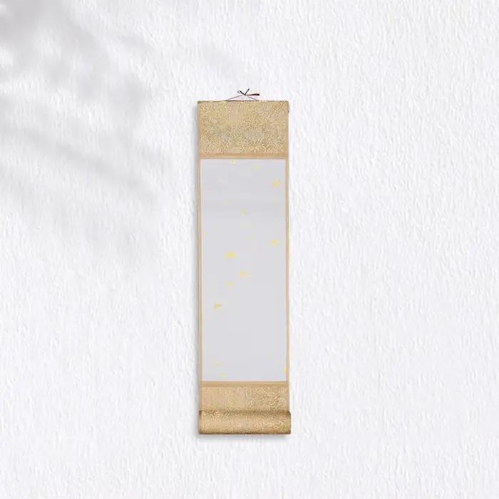 Défilement de peinture de calligraphie chinoise vierge, papier d'art chinois, décor à la maison, sal