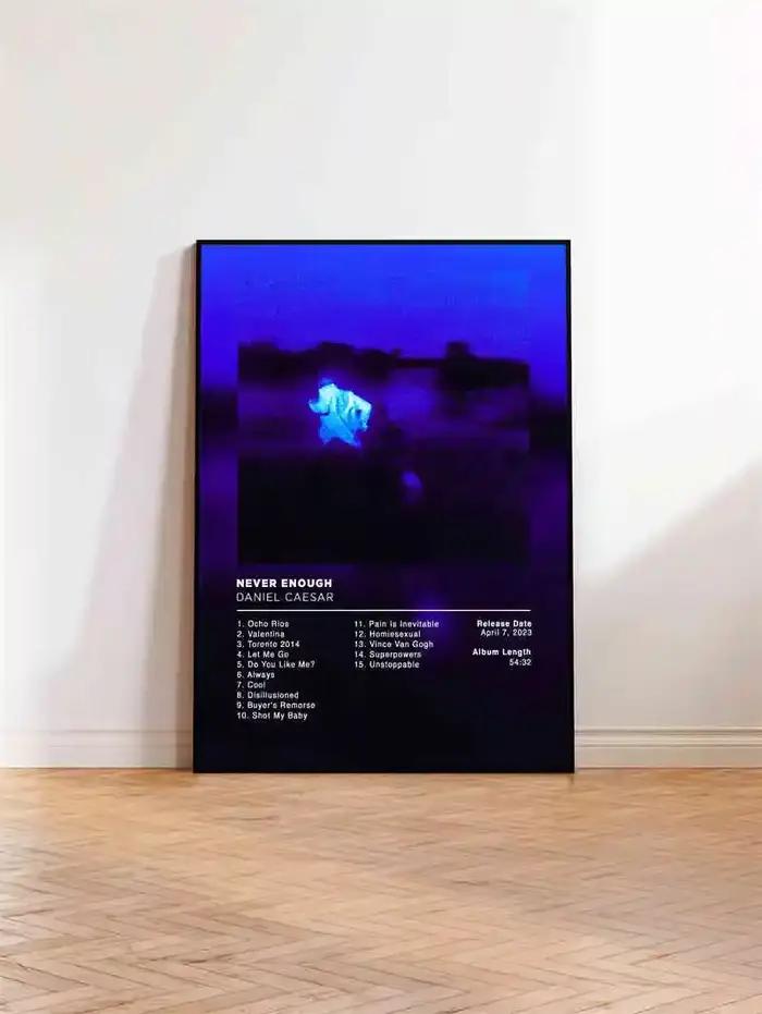 Affiches Pop Hip Hop rappeur Daniel césar, couverture d'album de musique, peinture sur toile, images
