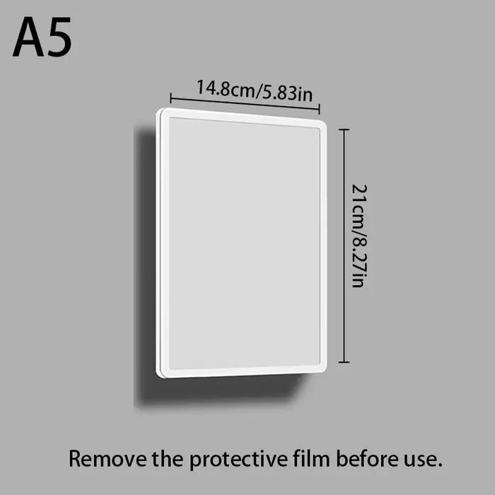 Panneau d'affichage A3/A4/A5, panneau d'affichage en acrylique, Suspension murale suspendue, cadre d