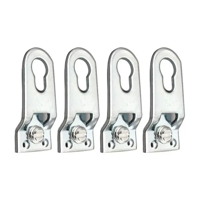 10 pièces cadres Photo panneau cintre mur Photo miroir crochet fixation suspendus Pothook avec vis c