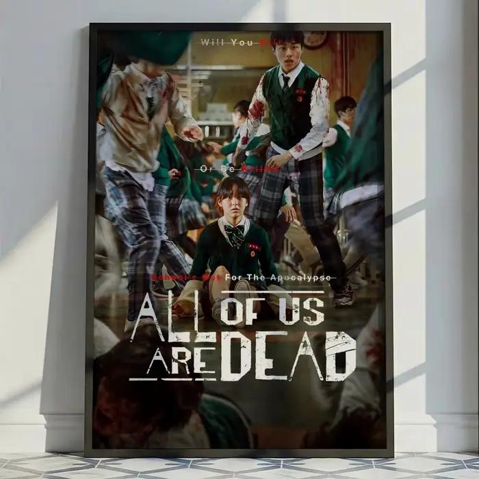 Affiche autocollante coréenne « All Of Us Are D-Dead », autocollant parfait pour le bureau, le ciném