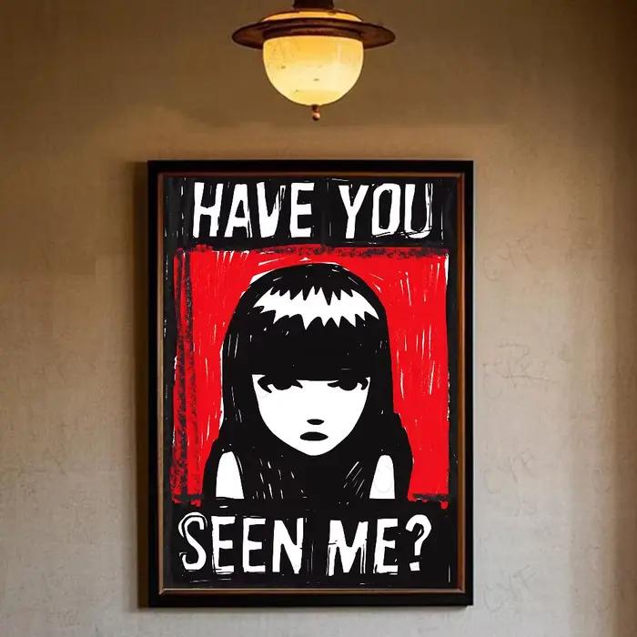 Affiche de bande dessinée E-Emily the S-Strange, Art mural de haute qualité pour la maison, le burea