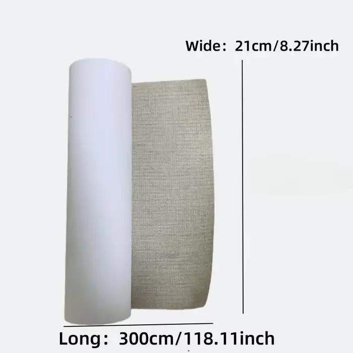 Rouleau de toile mélangée en lin 3M, toile de peinture à l'huile professionnelle pour peinture à l'h