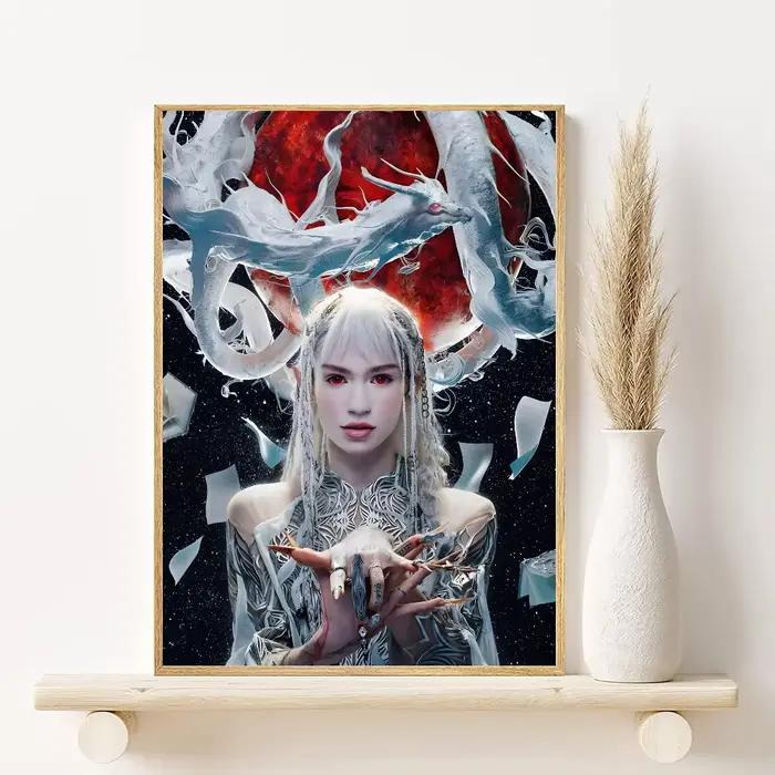 Affiche Claire Elise Boucher affiche HD art collant mur étanche maison salon chambre bar décoration 