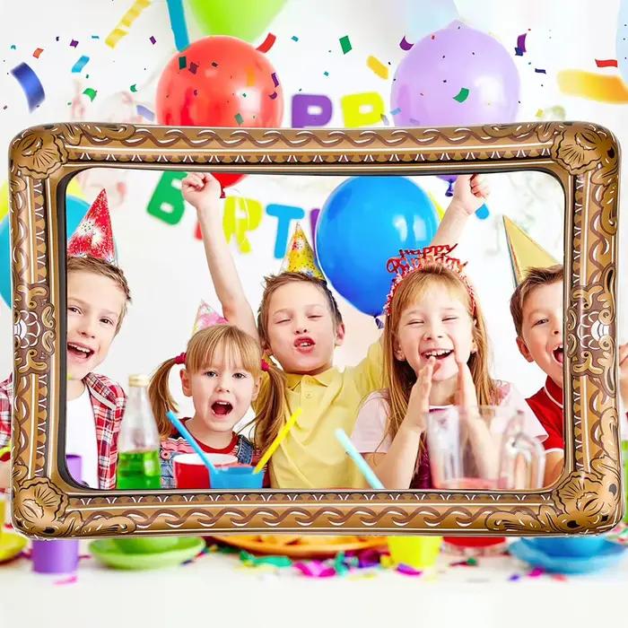 Cadre photo gonflable, accessoires de photomaton magnifiques, accessoires photo chics pour les maria