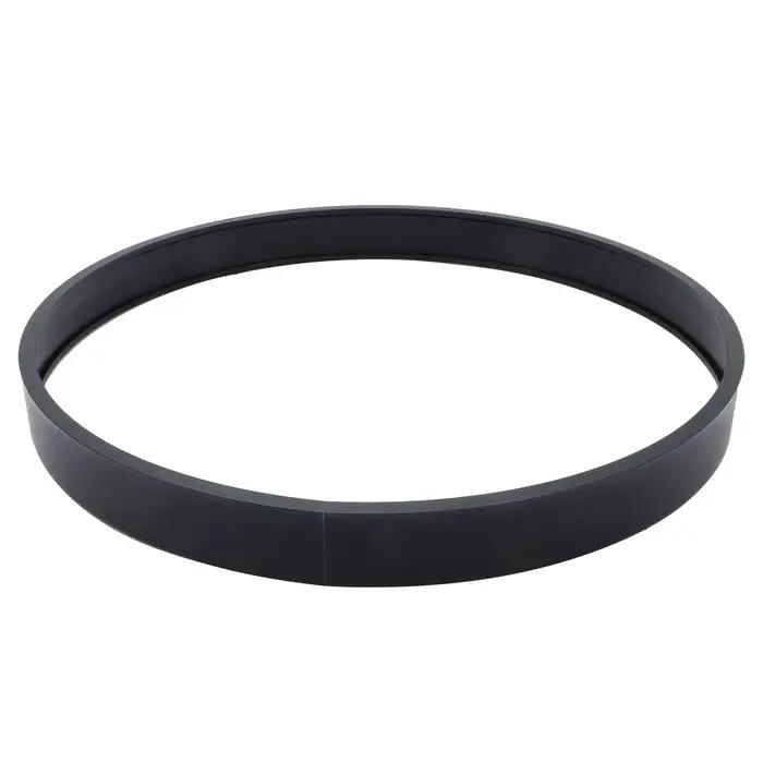 Cadre Photo rond en alliage d'aluminium brossé, 28Mm 40Cm, cadre d'art mural, cadre Photo pour chamb