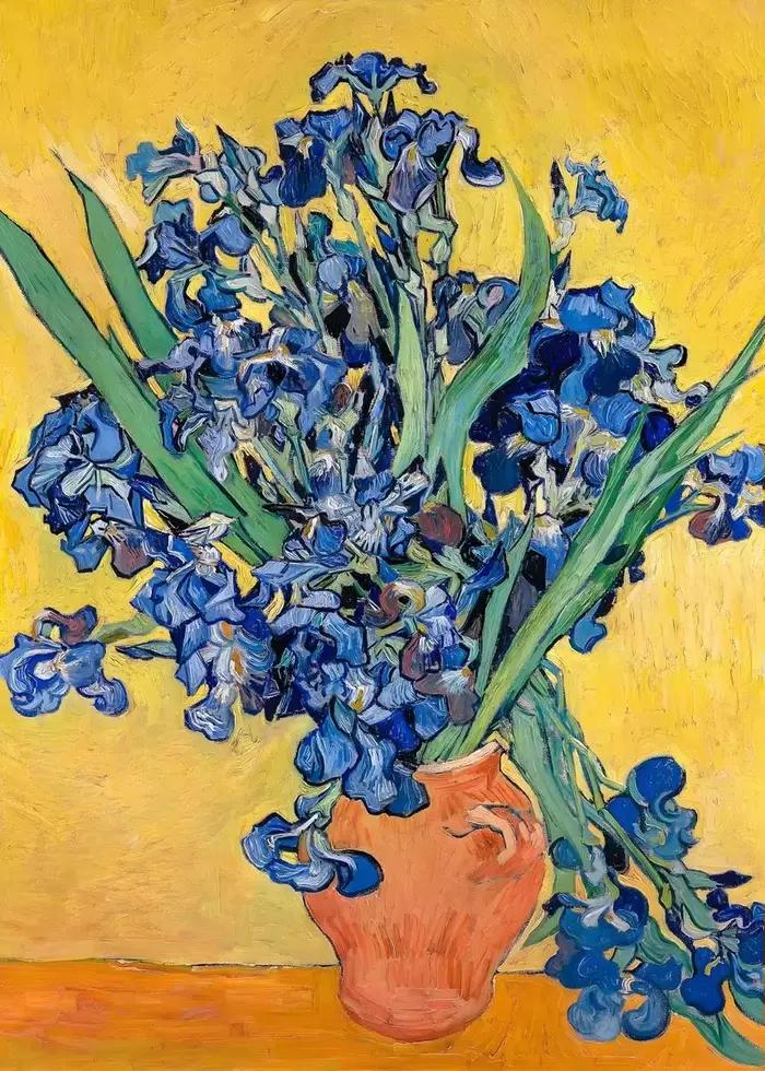 Peinture au diamant impressionniste Vincent Van Gogh, bouquet de tournesols dans un vase, mosaïque, 