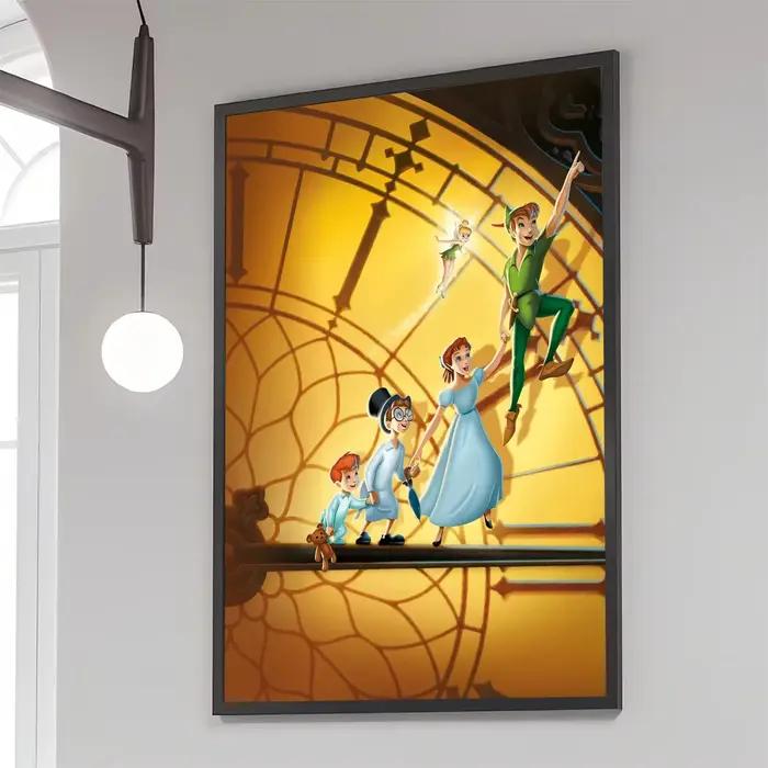 Affiche Autocollante de Film P-Peter saupoudrer en Papier Kraft Rétro, Art Mural, Peinture Esthétiqu