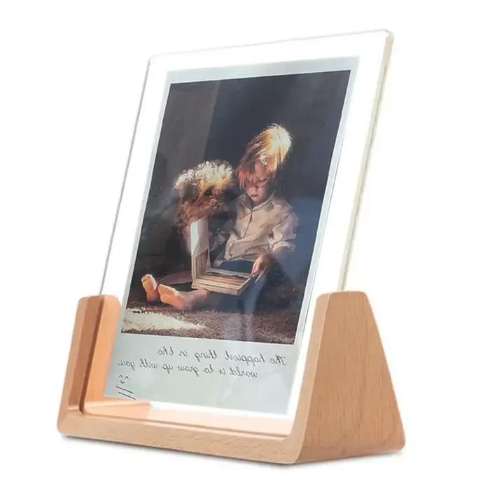 Cadre Photo en noyer/hibêtre 10x15 15x20 20x25cm, cadre Photo en bois pour décoration de maison, cad