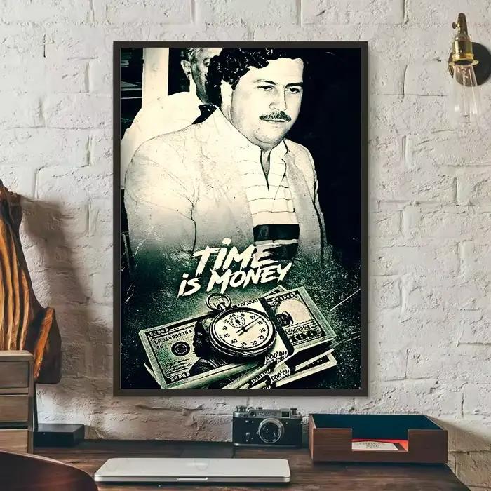 Pablo Escobar personnage légende rétro Vintage affiche Art mur maison salon chambre Bar décor esthét
