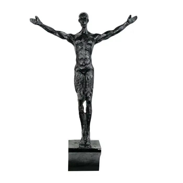 Arrampicata athlète homme Art sport tenture murale ornements maison figurines Miniatures escalade ho