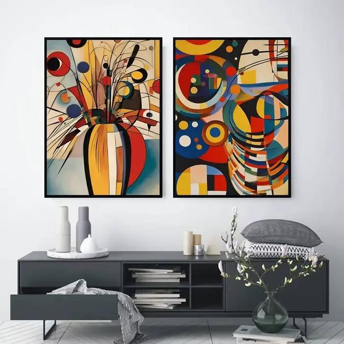 Affiche de Wassily Kandinsky avec impressions