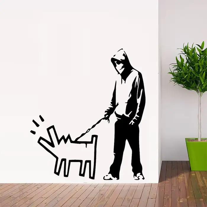 Autocollants muraux Hip Hop Street Art