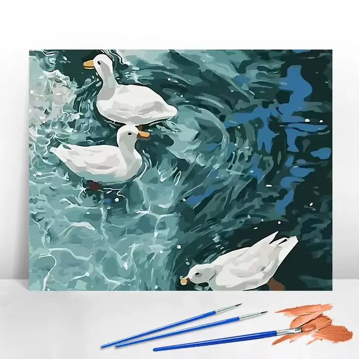 Peinture à l'huile par numéros paysage de montagne bricolage