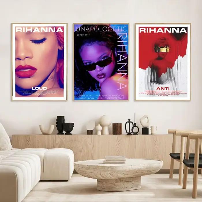 Affiche de chanteur R-RIHANNA
