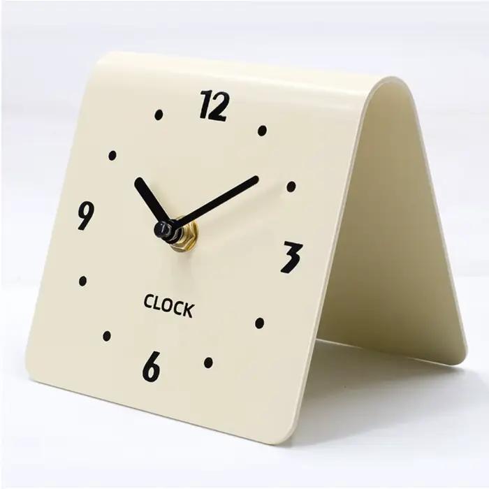 Horloge de Table silencieuse en acrylique