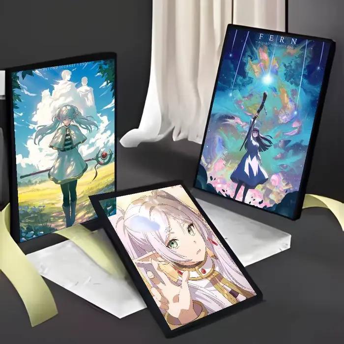 Affiche de dessin animé f-freren au-delà des voyages fin-mt