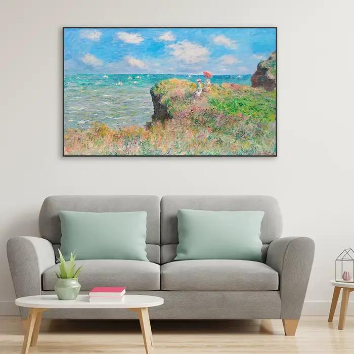 Peinture à l'huile classique Madame Monet et son fils